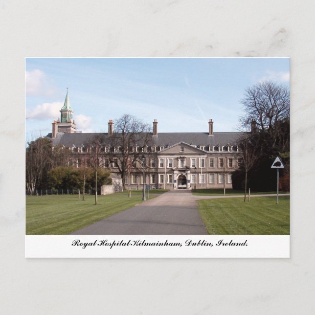 Royal Hospital Kilmainham, Dublin Ireland Vykort (Framsida)