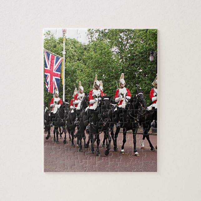 Royal Household Cavalry, London Pussel (Vertikal)