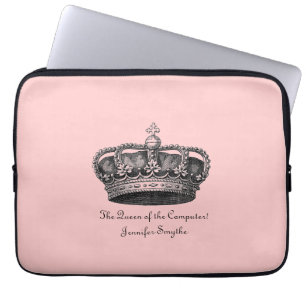 Royal i rosa laptop sleeve