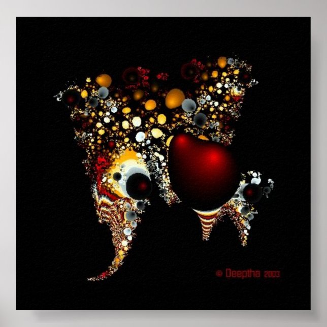 Royal Indian Elephant Poster (Framsidan)