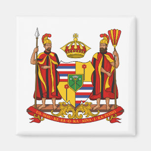 Royal Jackande Arm från Konungariket Hawaii Magnet