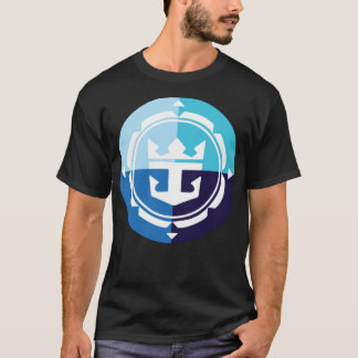 Royal-Karibiska Logotyp-etikett T Shirt