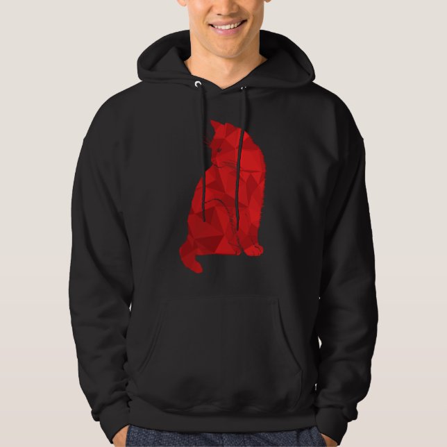 Royal Katt Hoodie (Framsida)