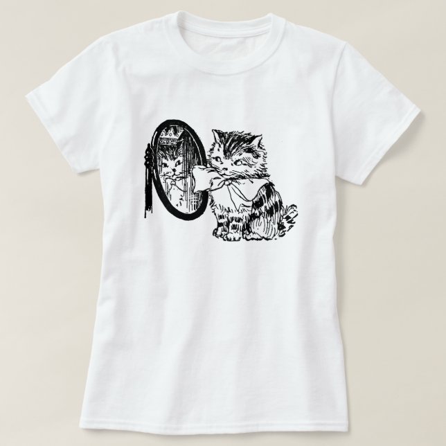 Royal Kitten T Shirt (Design framsida)