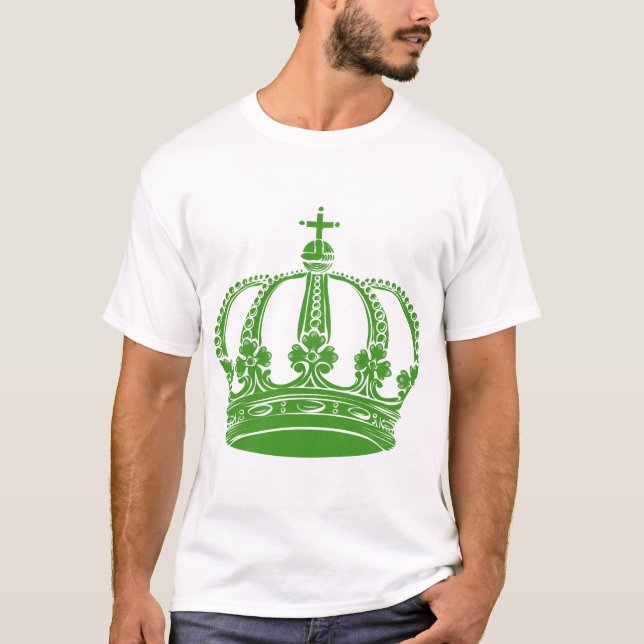 Royal Krona 02 - Avocado-Grönten T Shirt (Framsida)