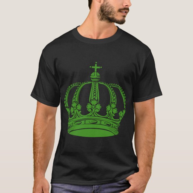 Royal Krona 02 - Avocado-Grönten T-shirt (Framsida)