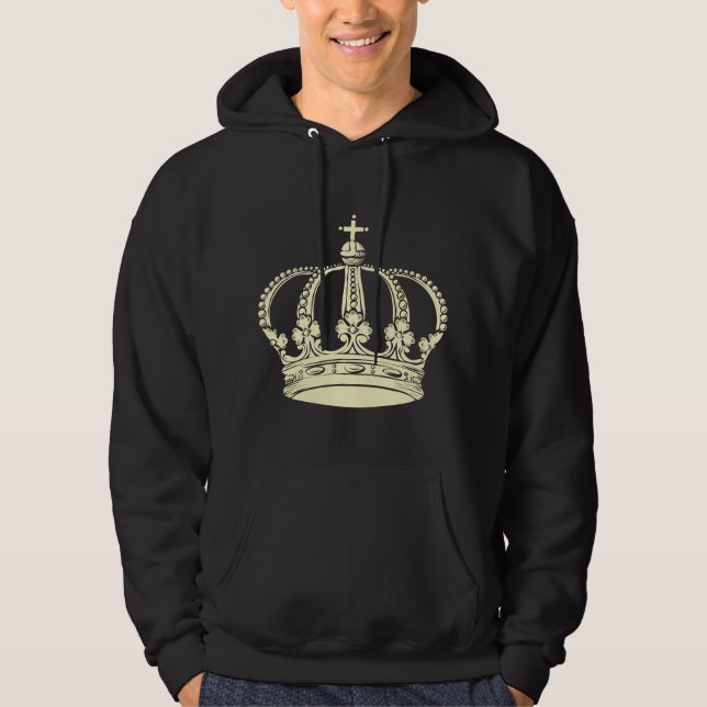 Royal Krona 02 - Cream Hoodie (Framsida)