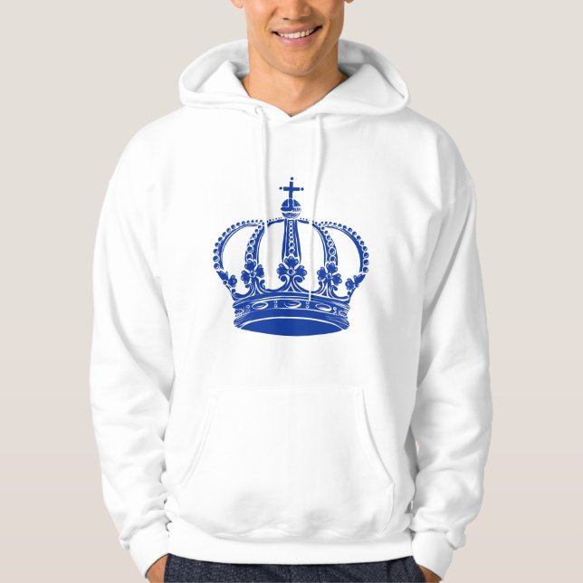 Royal Krona 02 - flottan Tröja Med Luva (Framsida)