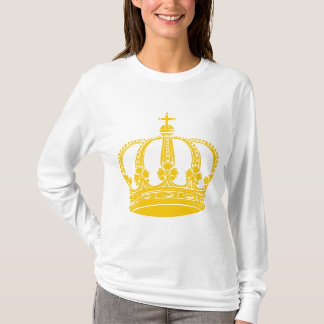 Royal Krona 02 - Gult Tee (Framsida)