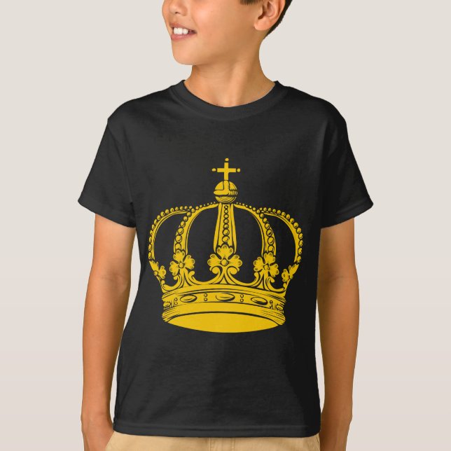 Royal Krona 02 - Gult Tee (Framsida)