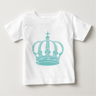 Royal Krona 02 - ljusblå Grönt T Shirt