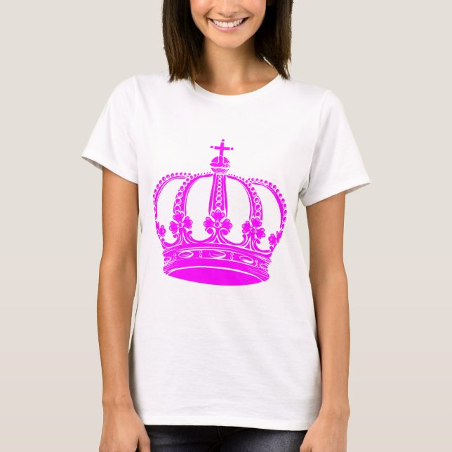 Royal Krona 02 - Magenta Tee (Framsida)
