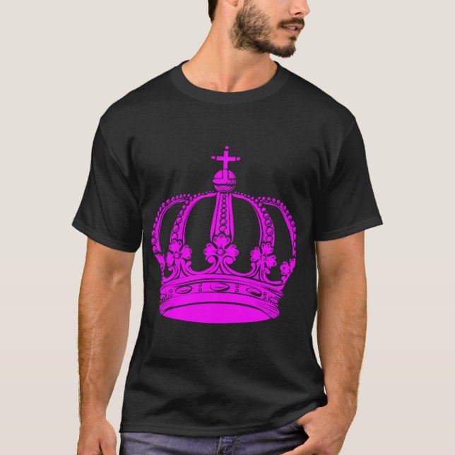 Royal Krona 02 - Magenta Tee (Framsida)