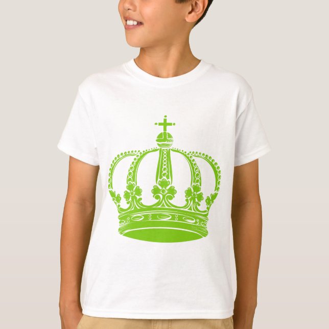 Royal Krona 02 - Martianska Grönten Tee Shirt (Framsida)