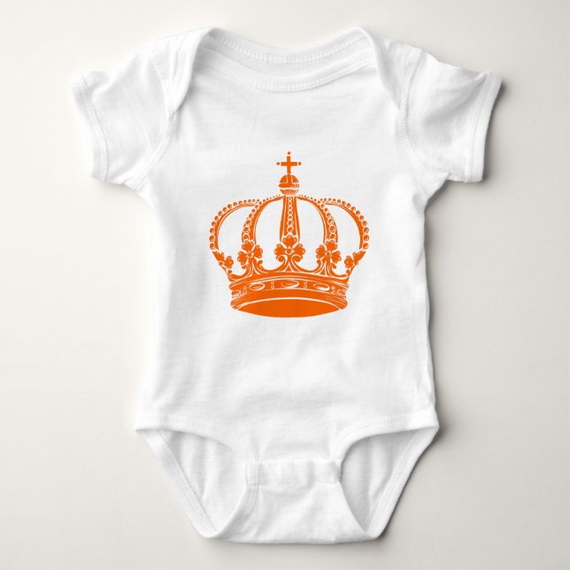 Royal Krona 02 - Orange T-shirt (Framsida)