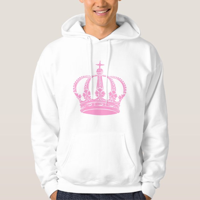Royal Krona 02 - Rosa Hoodie (Framsida)