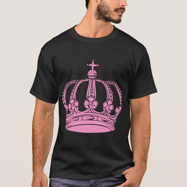 Royal Krona 02 - Rosa Tee Shirt (Framsida)