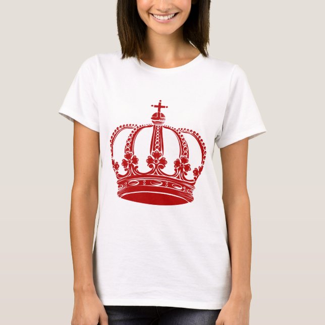 Royal Krona 02 - Ruby Red Tee Shirt (Framsida)
