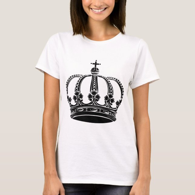 Royal Krona 02 - Svart Tröja (Framsida)