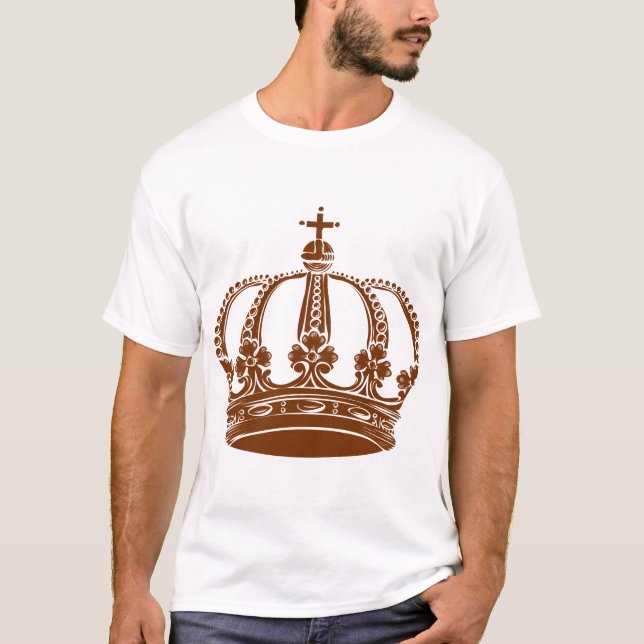 Royal Krona 02 - Valnötter Tee Shirt (Framsida)