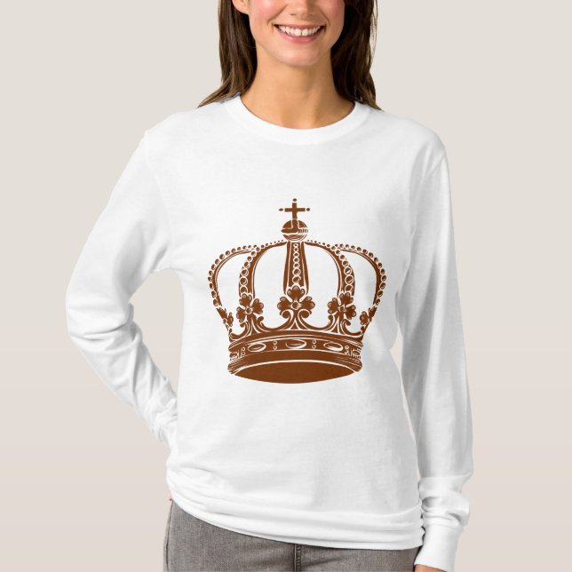 Royal Krona 02 - Valnötter Tröja (Framsida)