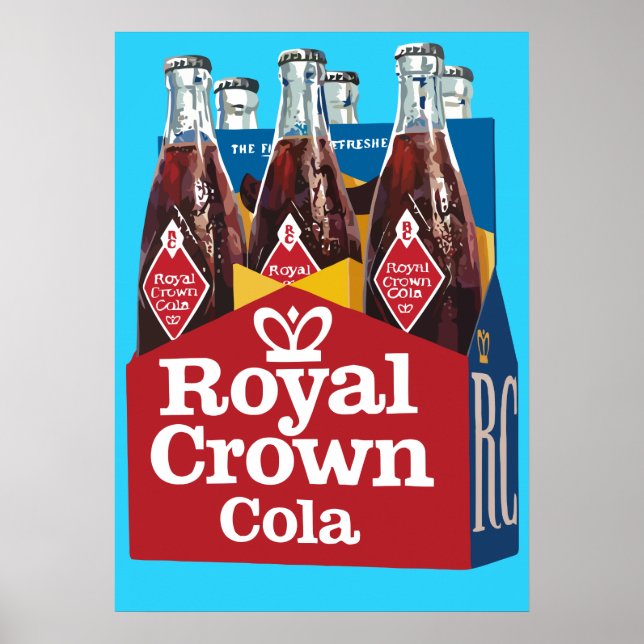 ROYAL KRONA COLA POSTER (Framsidan)