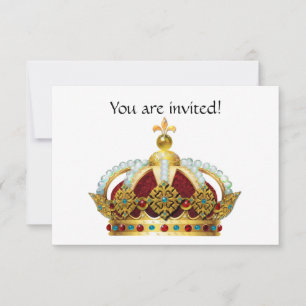 Royal Krona judisk Inbjudan
