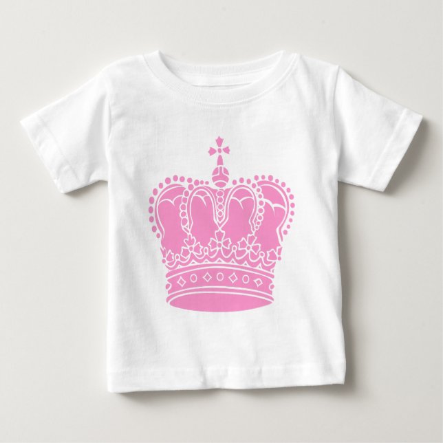 ROYAL KRONA - ROSA T SHIRT (Framsida)