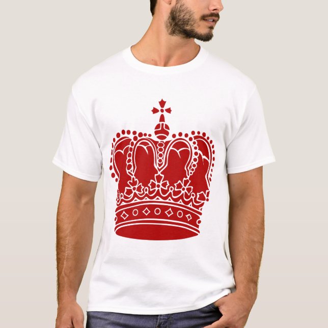 Royal Krona - Ruby Red Tee (Framsida)