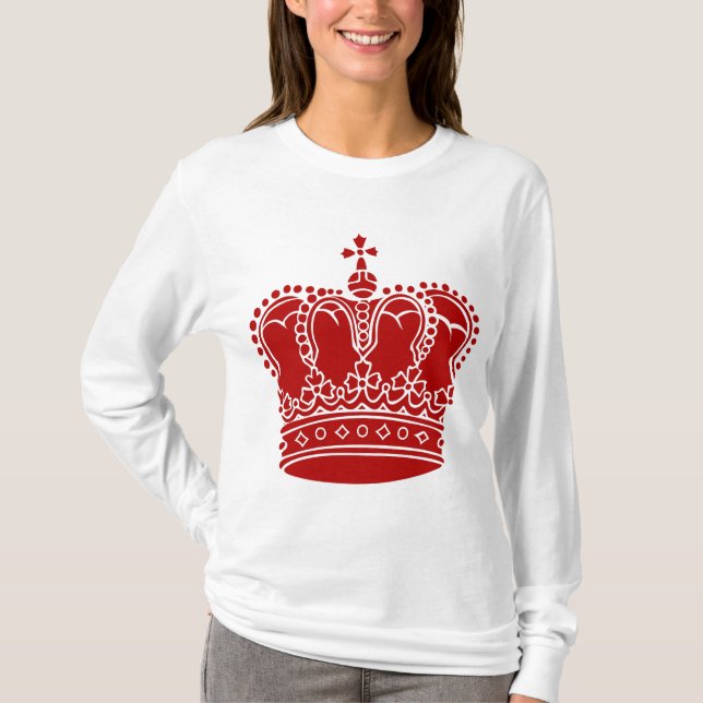 Royal Krona - Ruby Red Tee Shirt (Framsida)