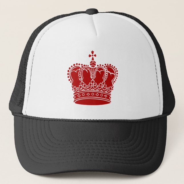 Royal Krona - Ruby Red Truckerkeps (Framsida)