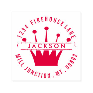 Royal Krona självinkande Returadress Frimärke Självfärgande Stämpel