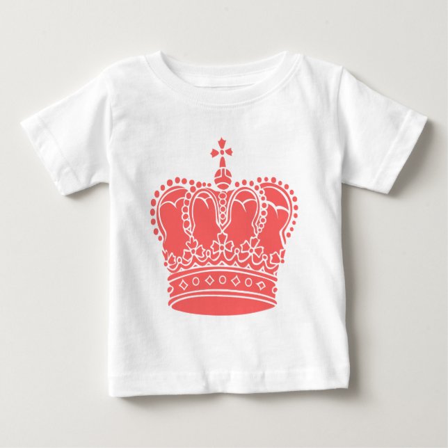Royal Krona - Tropisk Rosa Tee (Framsida)