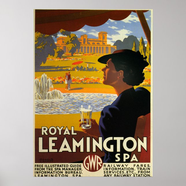 Royal Leamington - Storbritannien Poster (Framsidan)