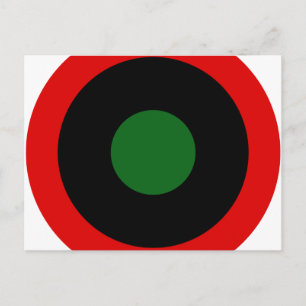Royal Libyan Luft Force Roundel (1951-1969) Vykort