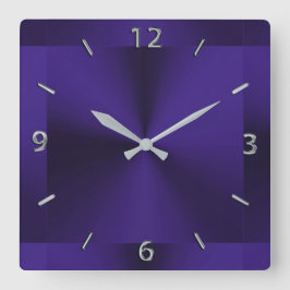 Royal Lila Modern Metallisk klocka