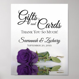 Royal Lila Ro Gifts & Cards Bröllop-skylt Poster