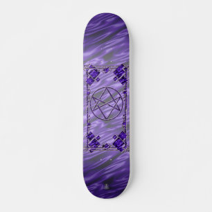 Royal Lila Unicursal Skateboard Bräda 20,5 Cm