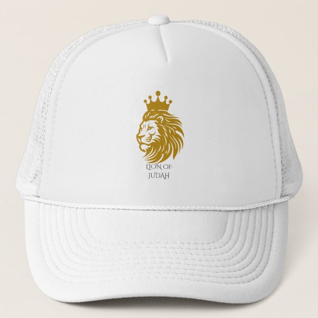 Royal Lion of Judah Christian Baseball Cap - King Keps (Framsida)