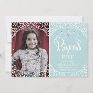 Royal Little Princess Photo Inbjudningar