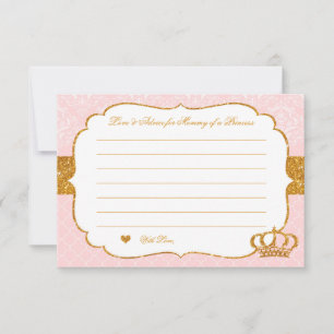 Royal Little Princess Rosa and Guld Advice Card Rådkort