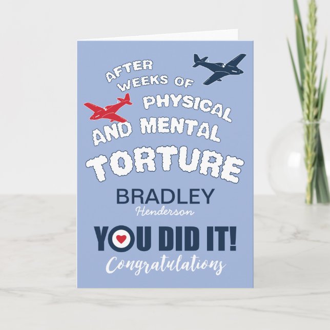 Royal Luft-styrka som passerar ut Parad | Modern Kort (Framsida)