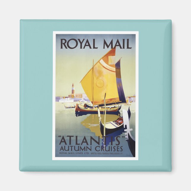 Royal Mail Atlantis Magnet (Framsidan)