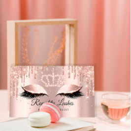 Royal Makeup Artist Lash Crowned Princess Visitkort