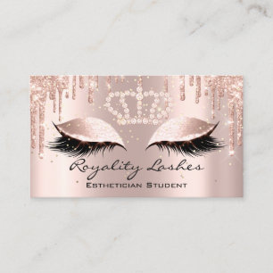 Royal Makeup Artist Lash Glitter Dricks Princess Visitkort