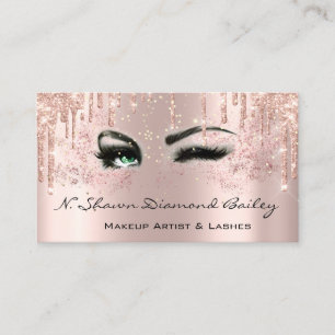 Royal Makeup Artist Lash Ro Drift Grönt Ögon Visitkort