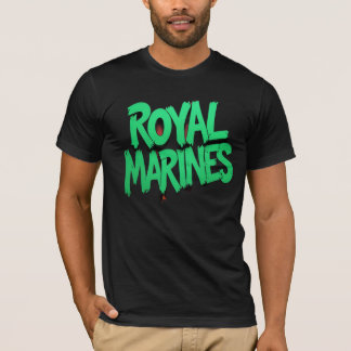 Royal Marines Graffiti T-Shirt Militärt Pride