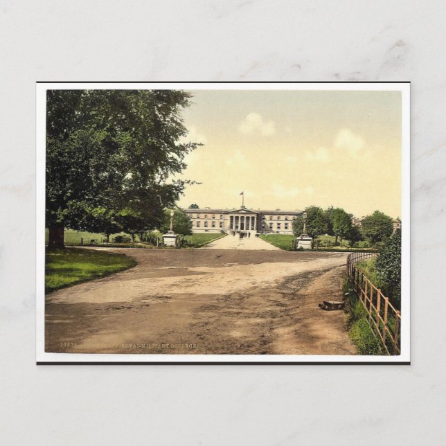 Royal Militärhögskolan, Sandhurst, Camberley, Engl Vykort (Framsida)