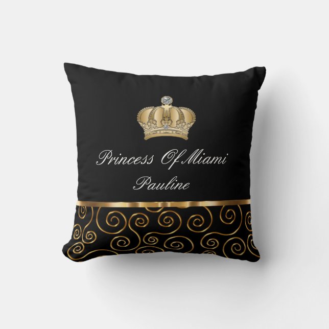 Royal Monarch Princess Krona Kudde (Framsida)
