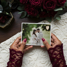 Royal Muse Medieval Fantasy Old World Map Bröllop Helg Vykort